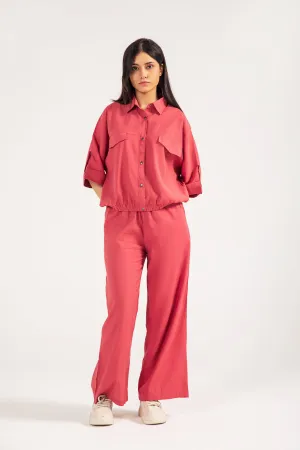 WIDE LEG TROUSERS High Rise Design Chilly Day Ready