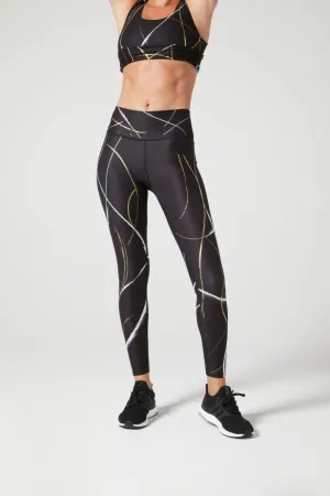 Wear It To Heart Mysterion Foil High Waist Legging Fashion Look