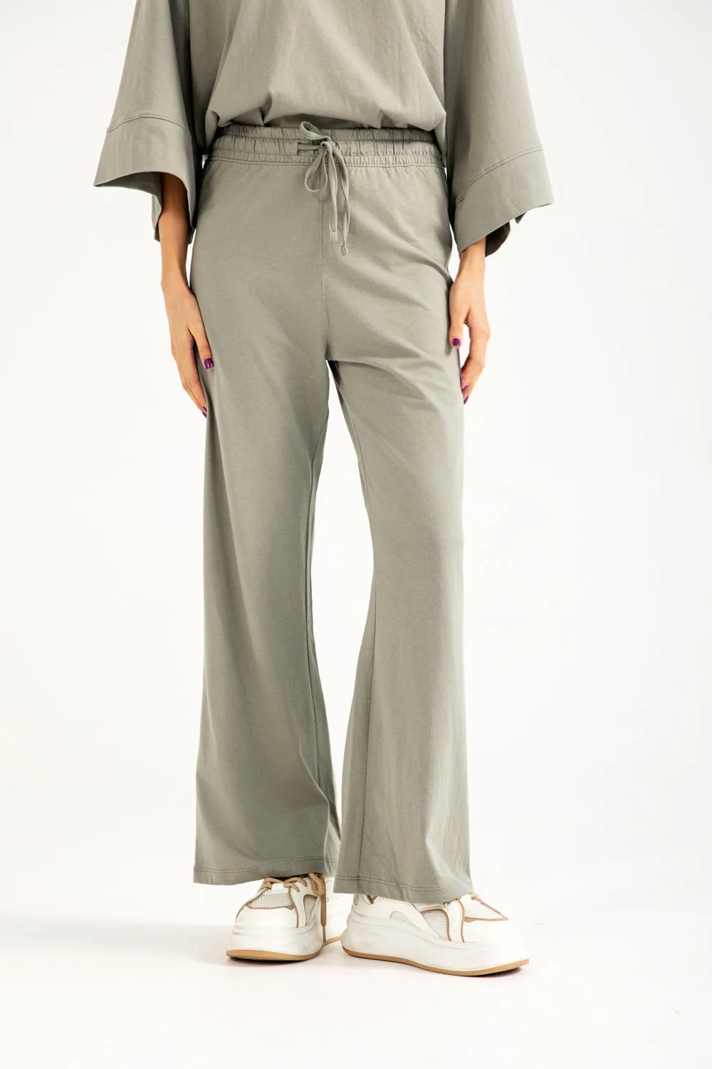 WIDE LEG TROUSERS Cozy Essentials Performance Comfort