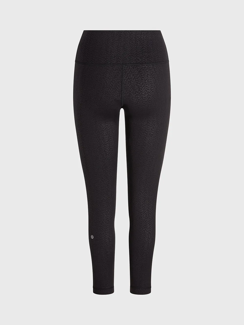 LULULEMON DISTRESSED TWILL BLK WUNDER TRAIN HR 25 Luxury Choice Weekend Trip Smooth Waist