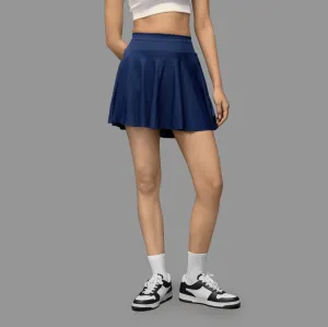 Limitless snatched Flared Skort- Navy Blue water sports clothing