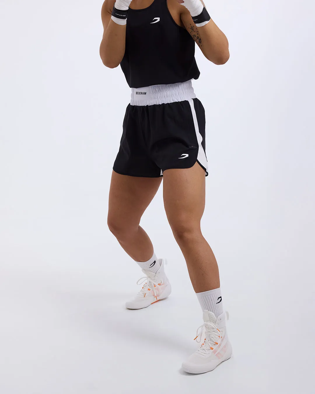 Stylish Fit Stevenson Shorts 2.0 - Black/White