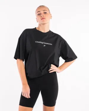 LowProfile Chasing Greatness Oversized T-Shirt - Black