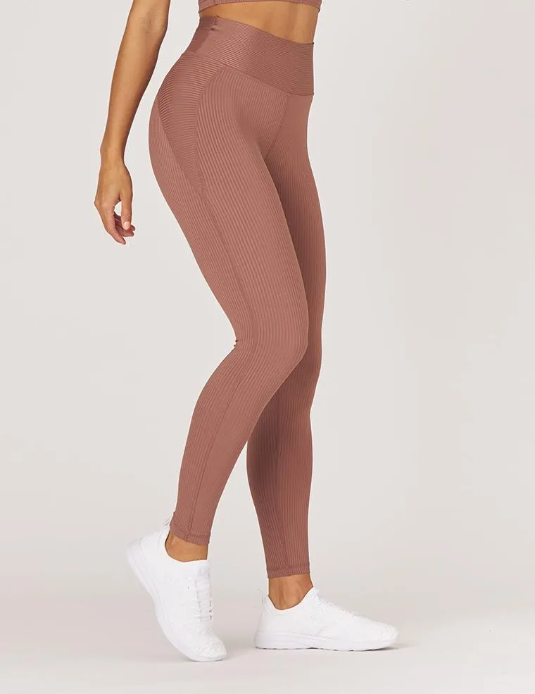 Soft Texture Glyder Jubilant Legging - Cocoa