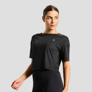 Outdoor Fashion Level Up Womens Tee - Black
