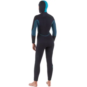 Zipper Closure Mechanism Traje Buceo Subea SCD 100 Mujer Neopreno 7,5?mm Agua Fr??a