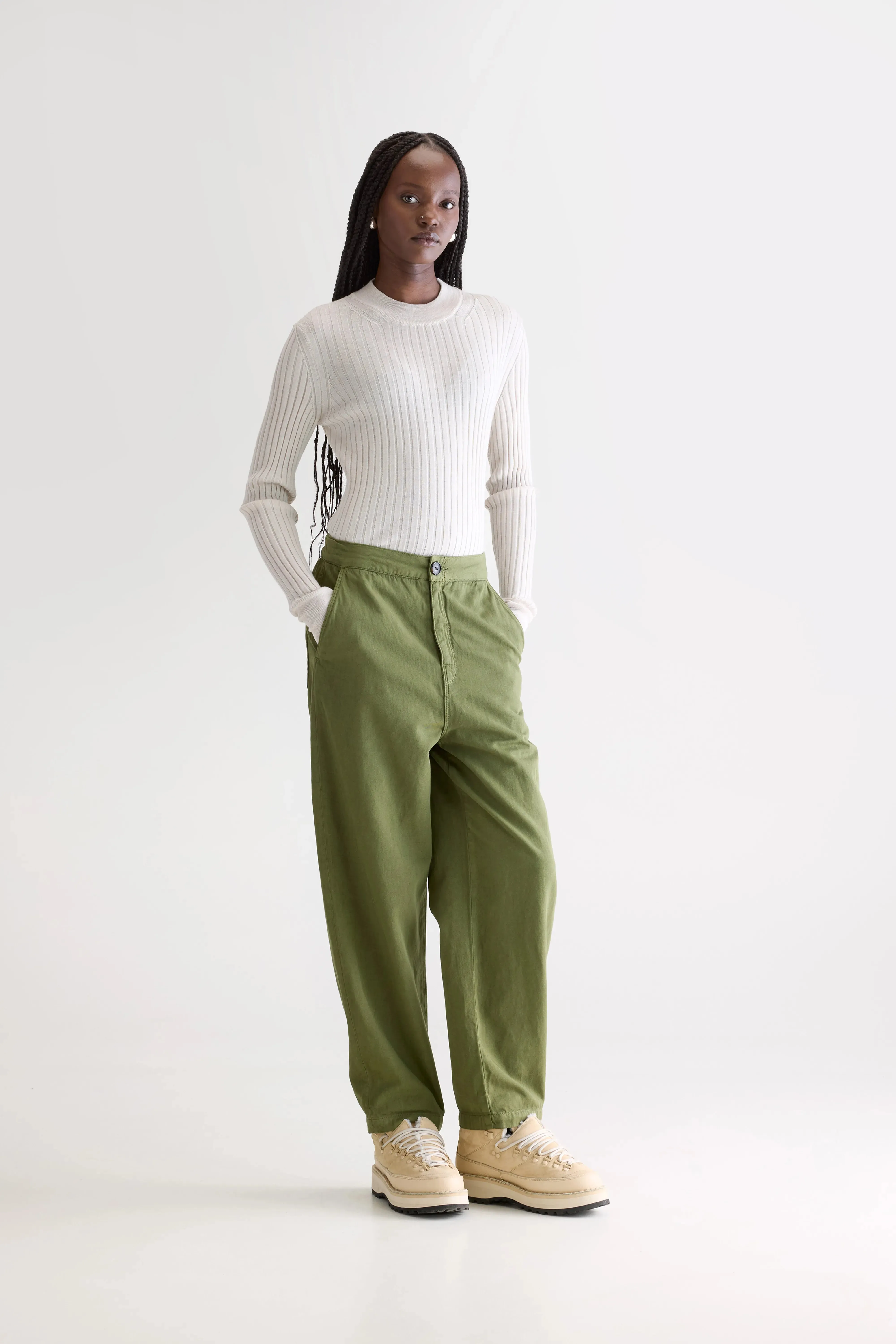 Chill Wear Pasop relaxed trousers (252 / W / ARMY)
