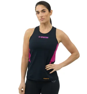 SPARTAN by CRAFT Hypervent Singlet - Women's SweatAbsorbingTexture Smooth Line