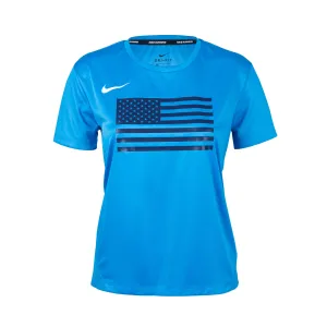 Sleek Style Nike Team USA Women's Miler T-Shirt