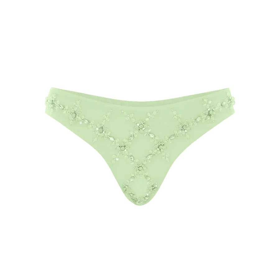 Tension Control Band Rose Flattering  Bikini Bottoms