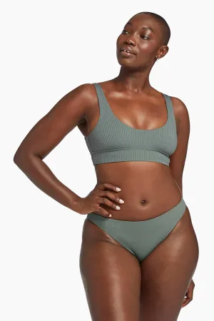 Sienna Tank - Sea Green EcoRib Zero Gravity Feel
