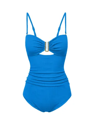 Lisa One Piece In Grotto Texture Eco Friendly Textile Seamless Technology