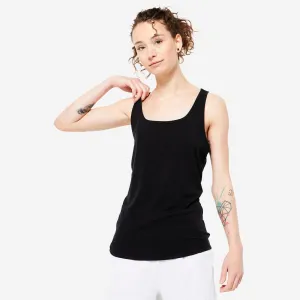 Camiseta fitness tirantes  500 Mujer Domyos FrictionResistantEdges Seamless Design