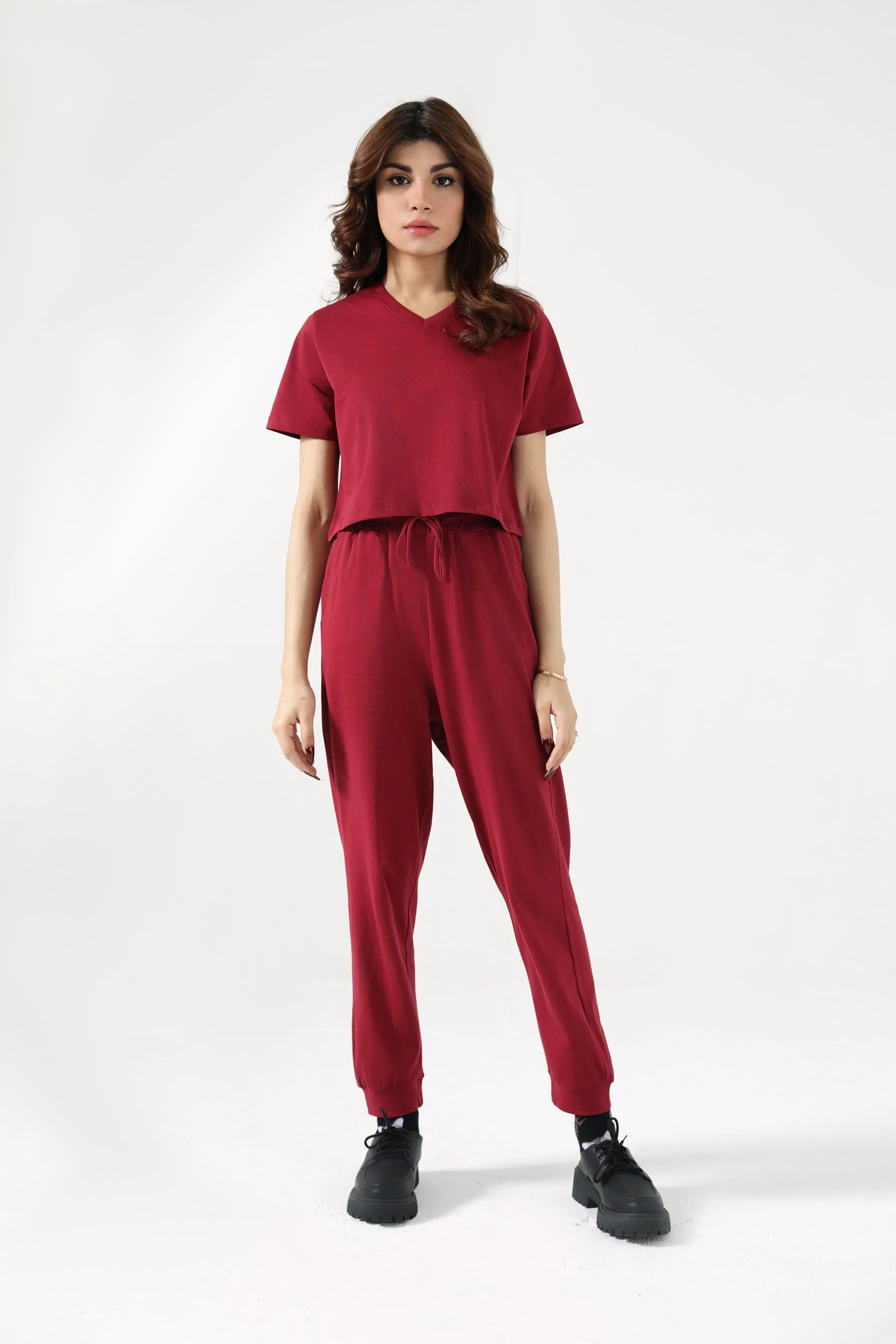 BASIC CROPPED TEE Chic Edge