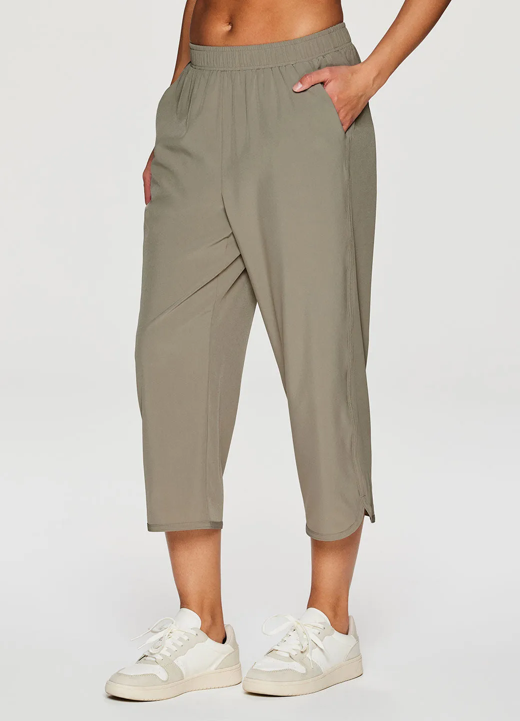 Flexible Wear clean design Gabby Weekend Wide Leg Capri