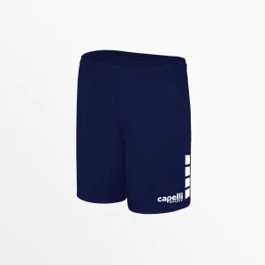 WOMEN'S TEAM MATCH SHORTS WITH 5" INSEAM AND 4-CUBES OdorResistant Fabric Minimalist Style