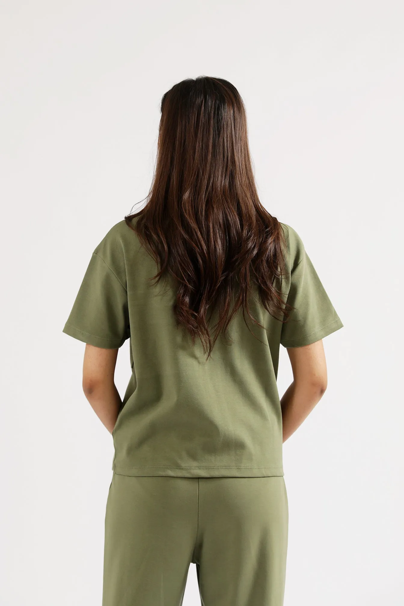 Glitter Glow BOXY FIT BUTTON DOWN SHIRT