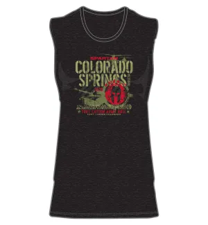 SPARTAN 2025 Colorado Springs Venue Tank - Women's QuickDryTechnology FadeResistantColors
