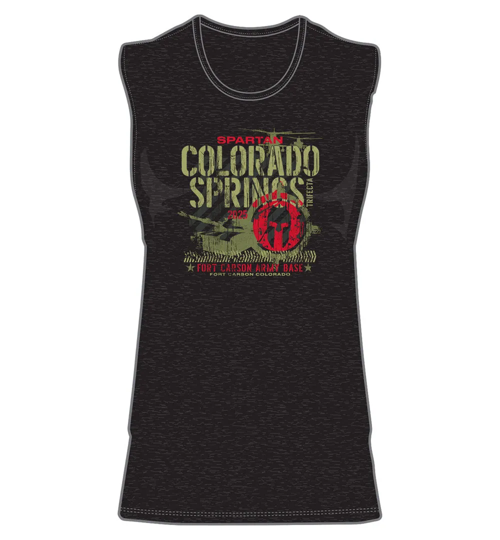 Energy Flow Jewel tone SPARTAN 2025 Colorado Springs Venue Tank - Women's