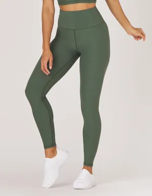 Slim Fit Comfort Seeker Compression Support Evening Walk Glyder Charge Legging - Olive