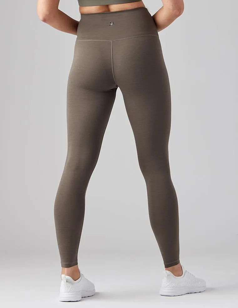 Glyder High Waist Pure Legging - Dark Moss Soft Touch