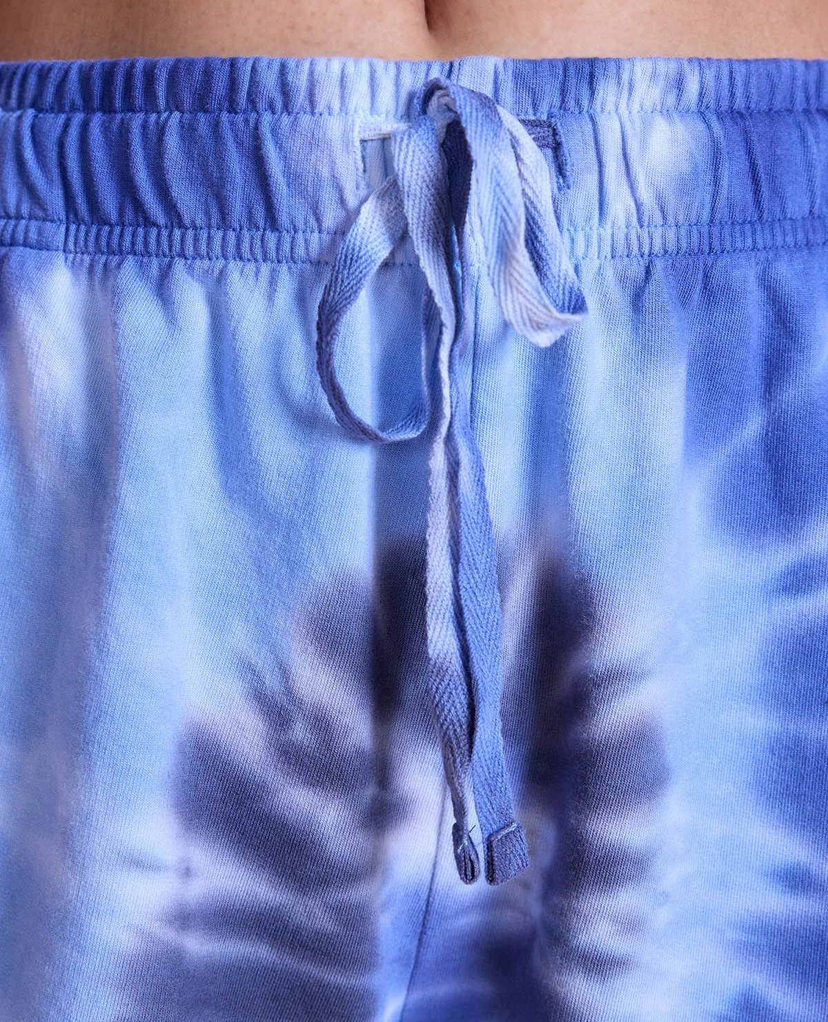 Nykd All Day Printed Terry Shorts - NYAT287 -Navy tie dye Fitness Enthusiast