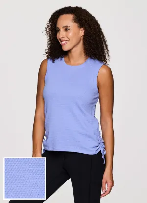 Active Wear Dynamic Tension Control Day Dreamer Ruched Tank