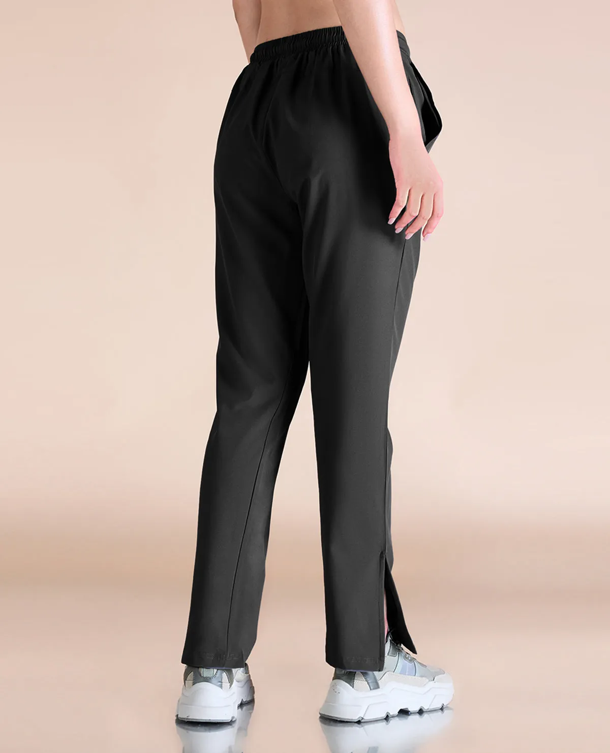 Max Dry Travel Pants With Pockets Black Durable Comfort Comfortable Look
