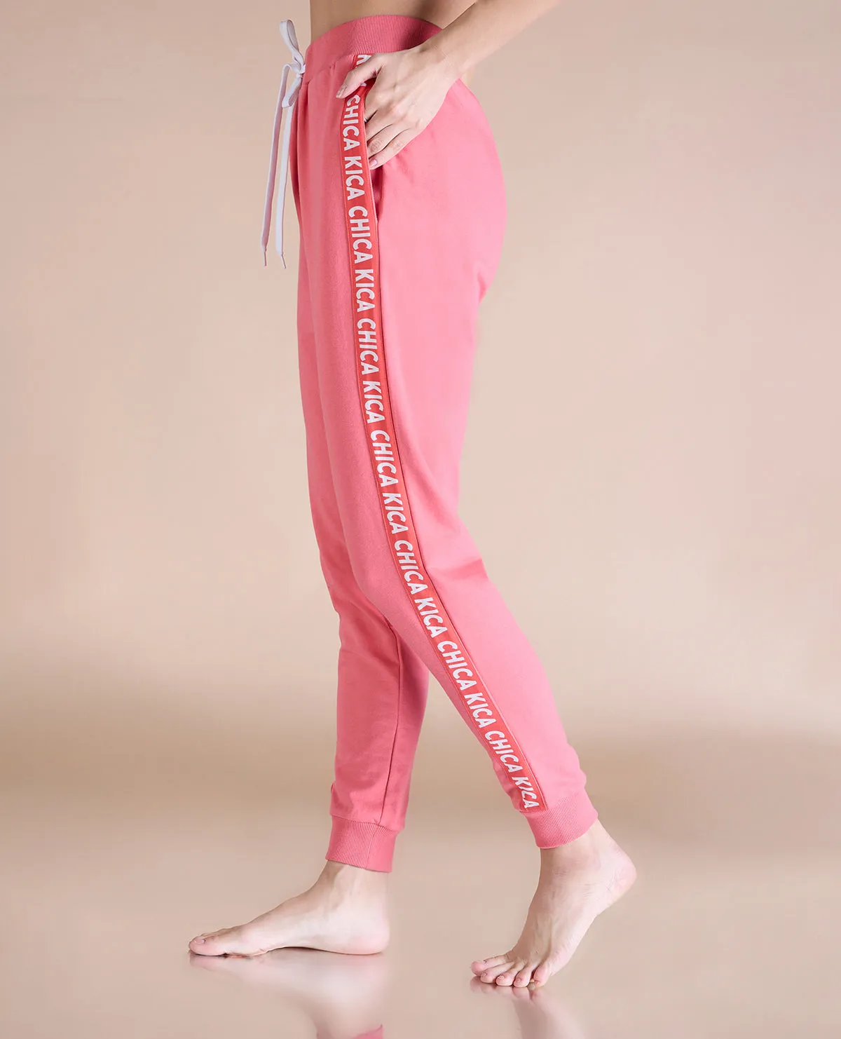 High Waisted Cotton Dance Joggers Odor Control Technology