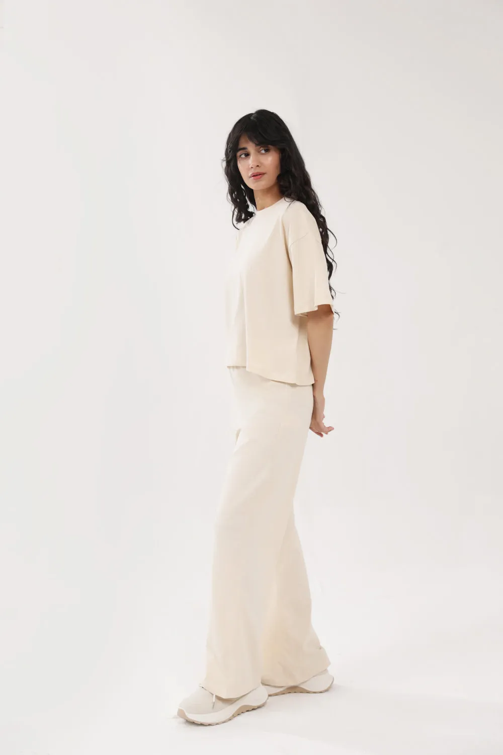 BOXY FIT TEE Heavy Silk