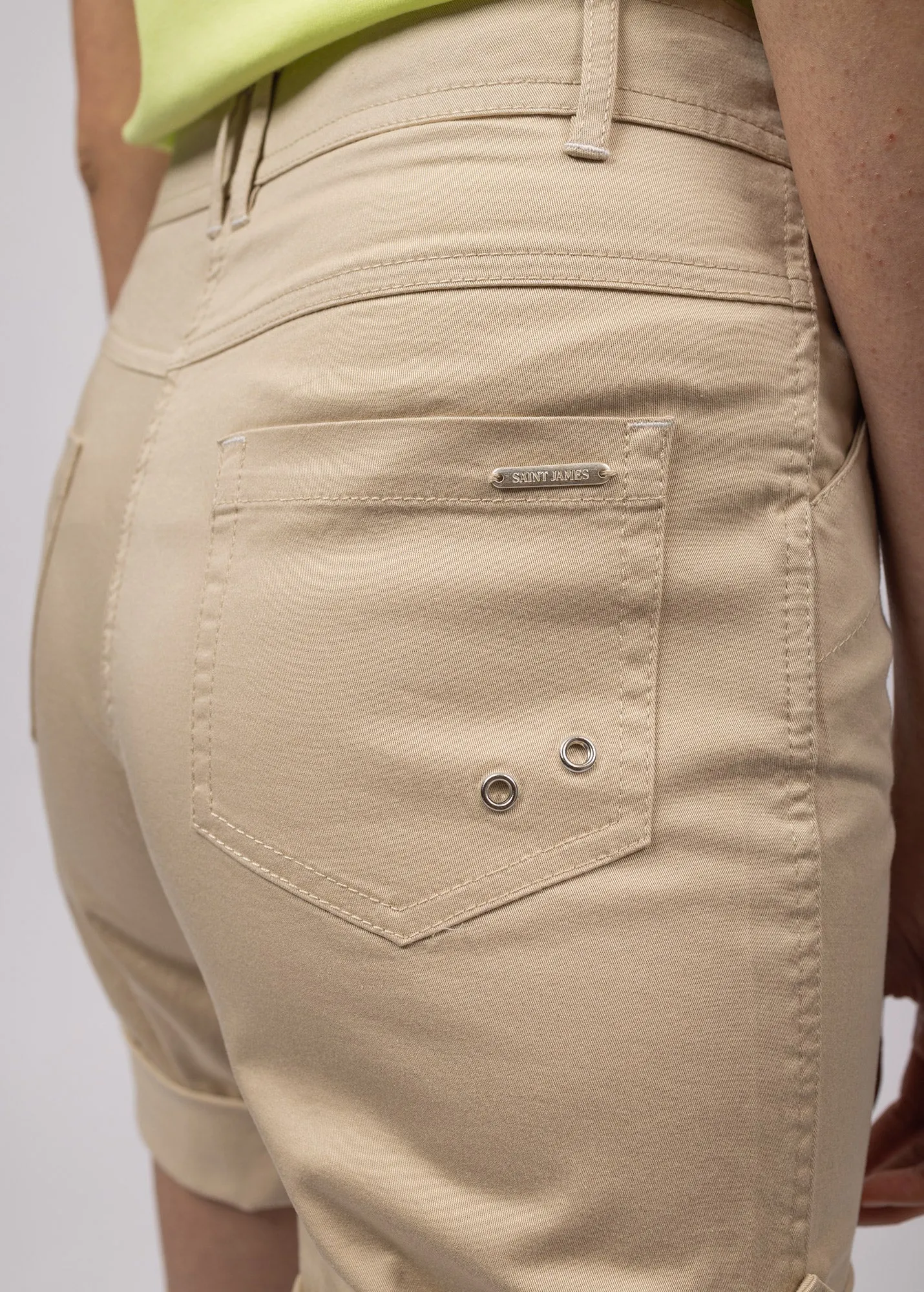 All weather Marie plain shorts - in cotton (PLAGE)