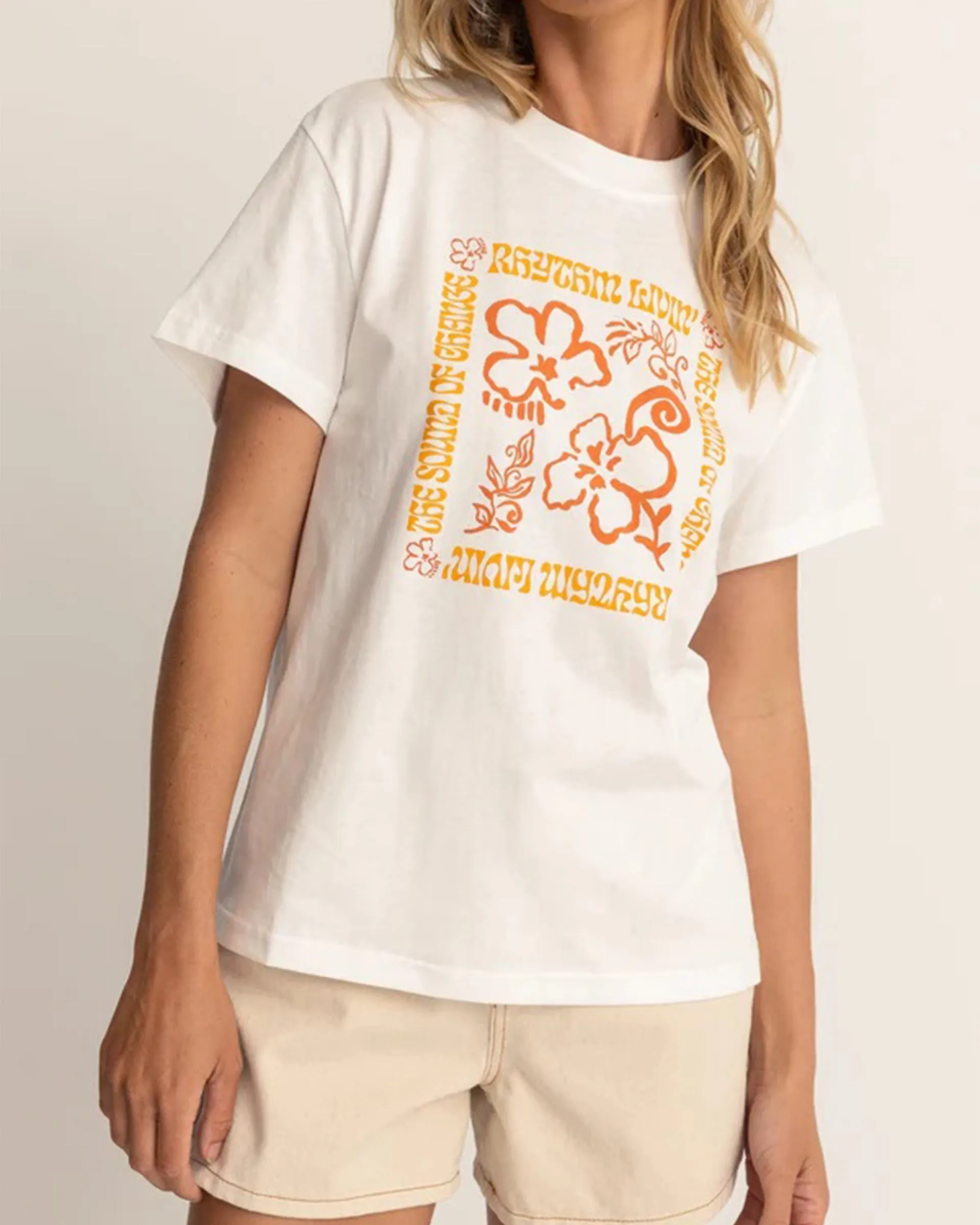 Biodegradable Options Lightweight Material Islander Band S/S T-Shirt