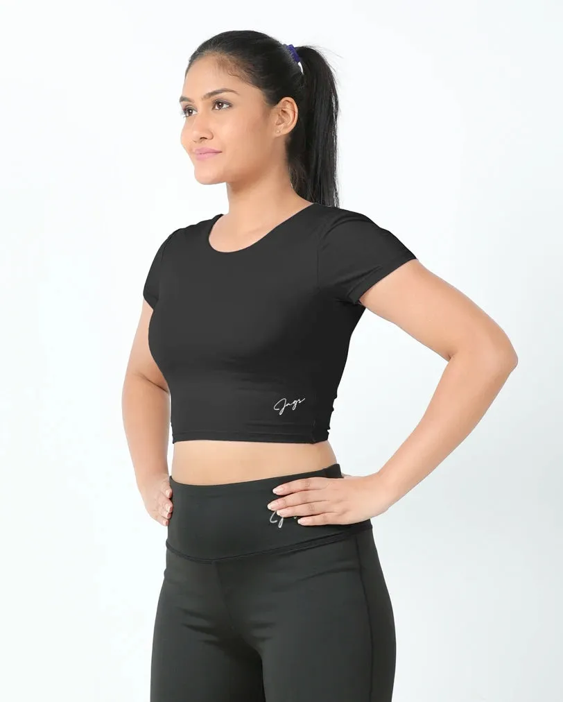 Lounge Wear DareGlam Crossover Crop Top - Confidence in Style