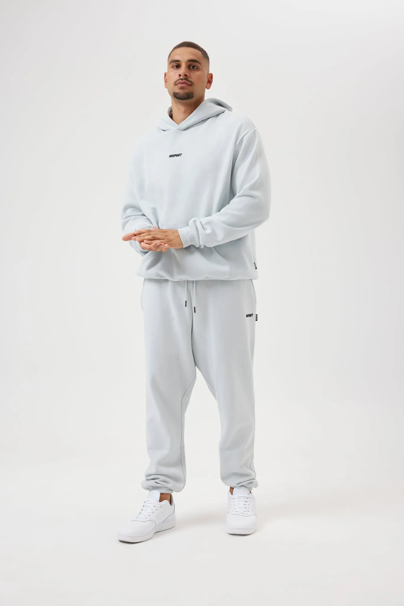product team spirit Slim Silhouette Insport Unisex Frankie Cloud Blue Hoodie
