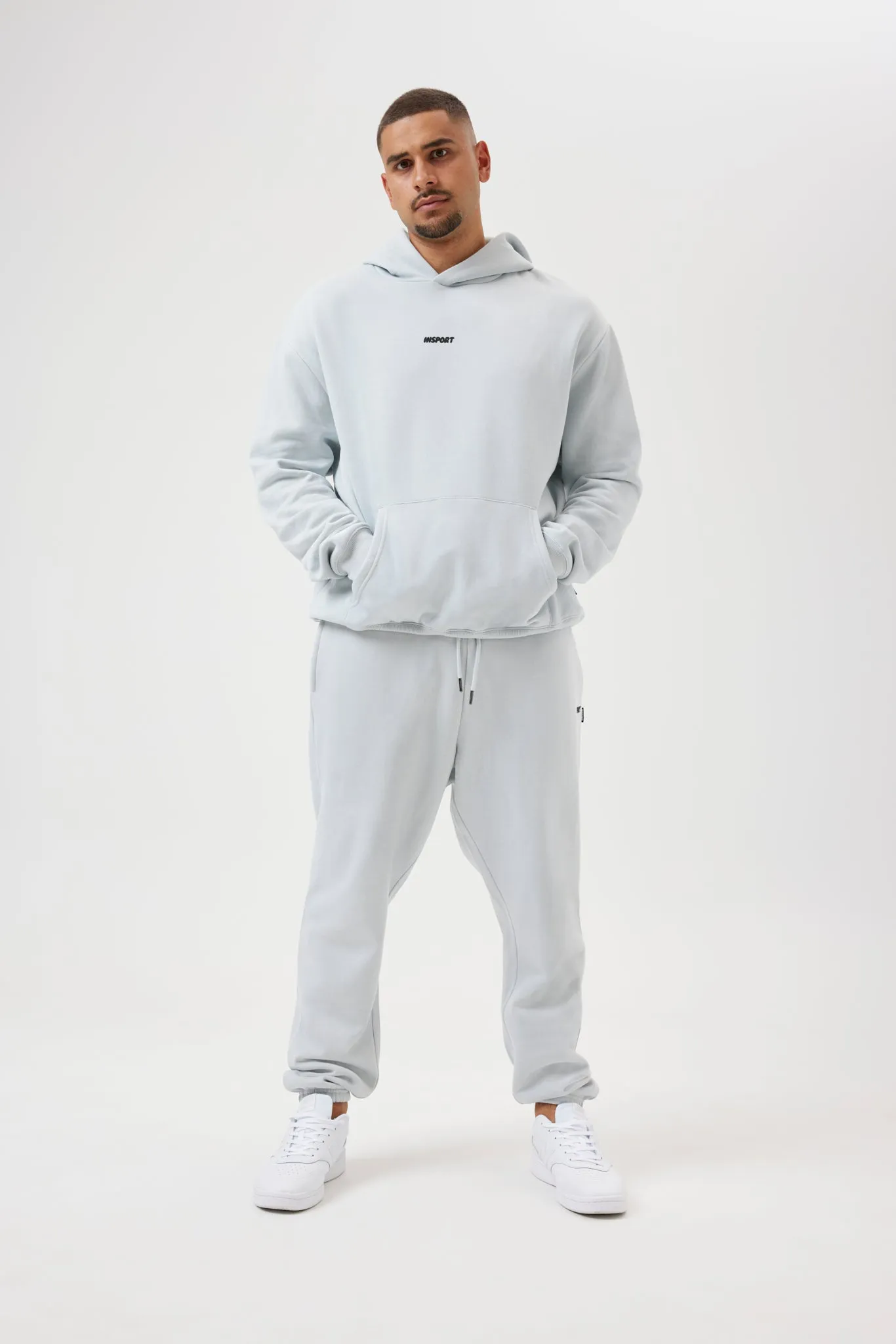Comfortable Design Soft and Warm Insport Unisex Frankie Cloud Blue Hoodie