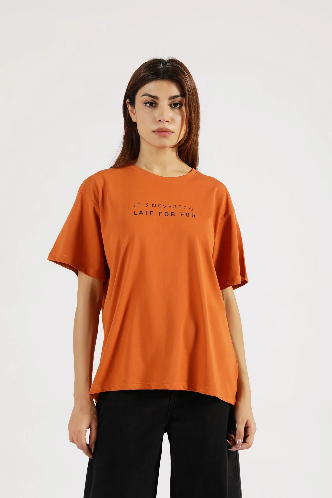 Soft Fabric OVERSIZED GRAPHIC TEE