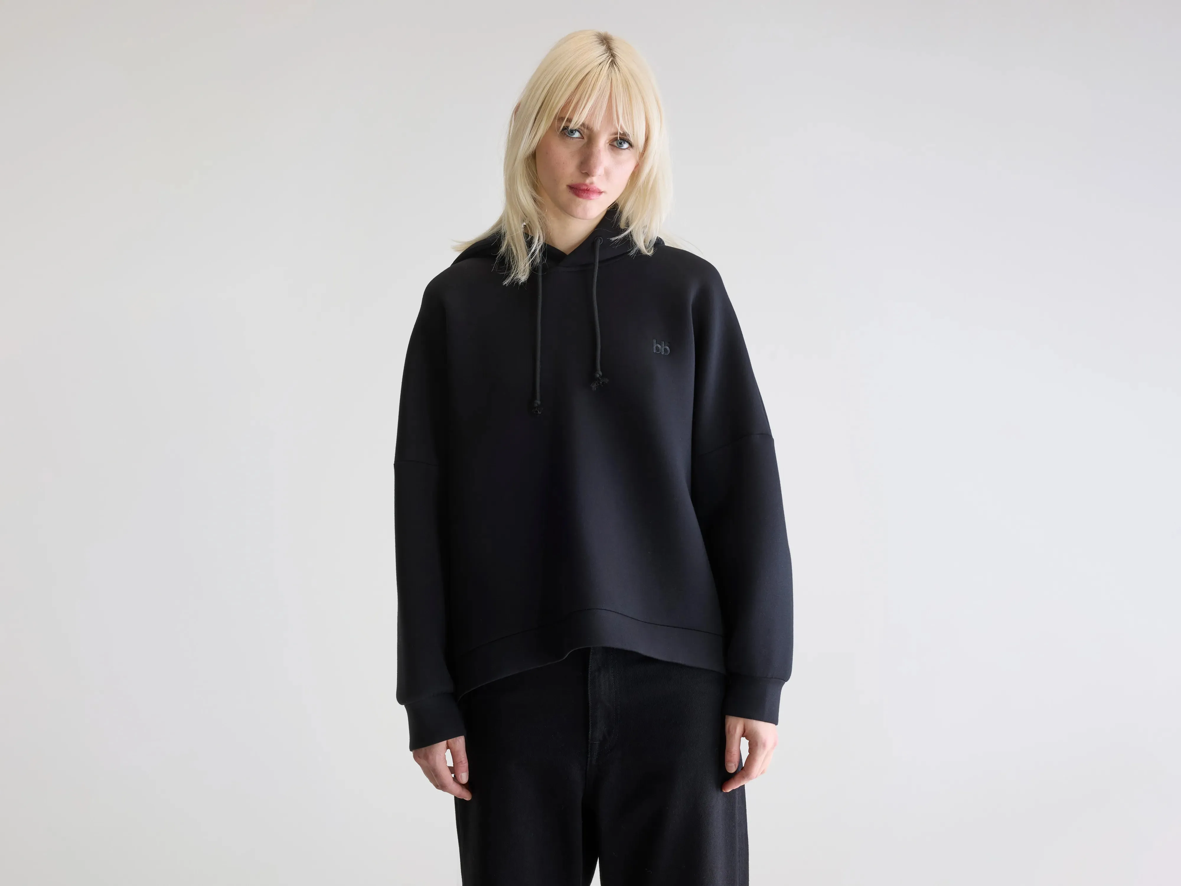 product customer retention Lightweight Layer Tood hoodie (252 / W / BLACK)