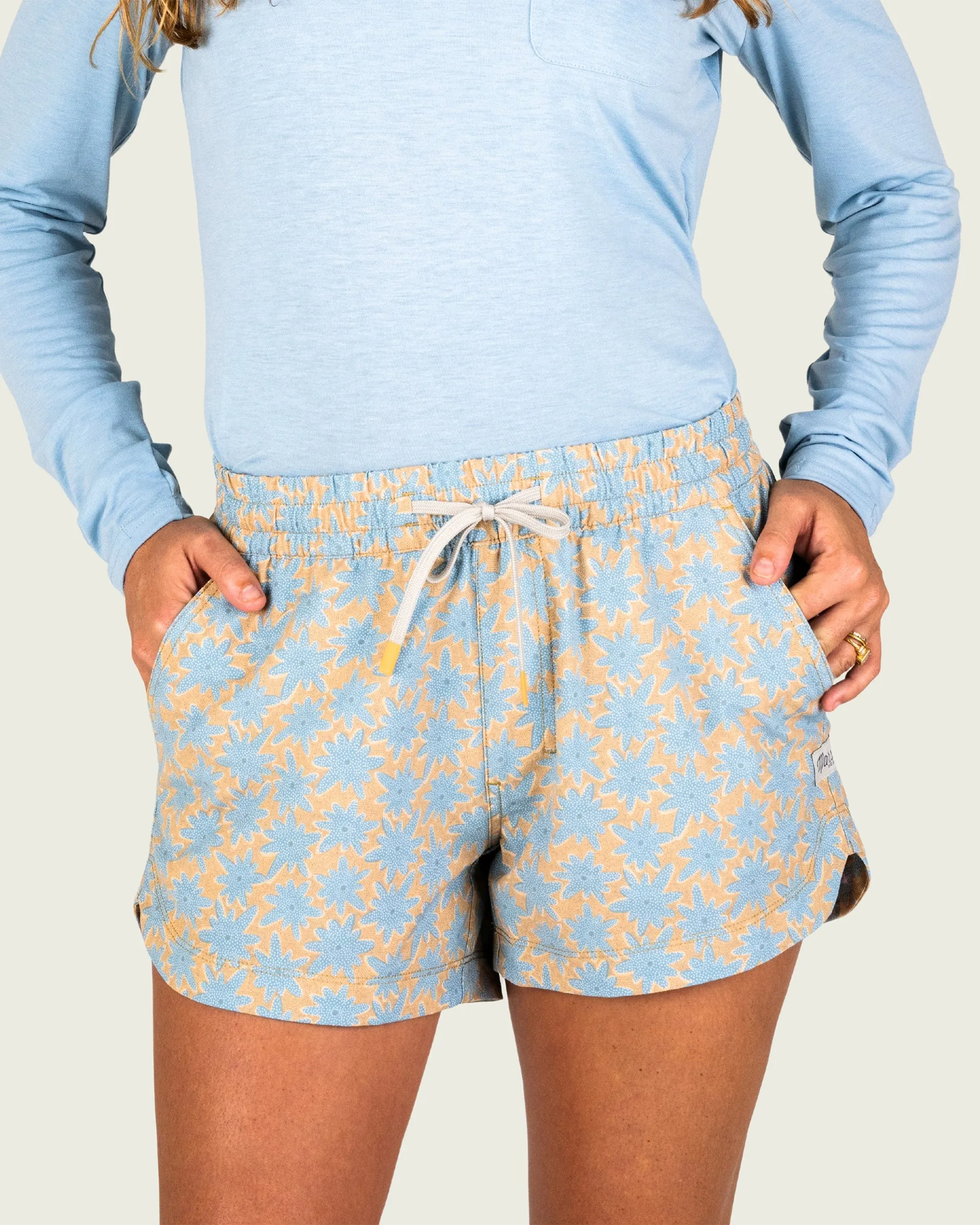 Ultra Soft Waistband Women's Fulton Volley - Wheat