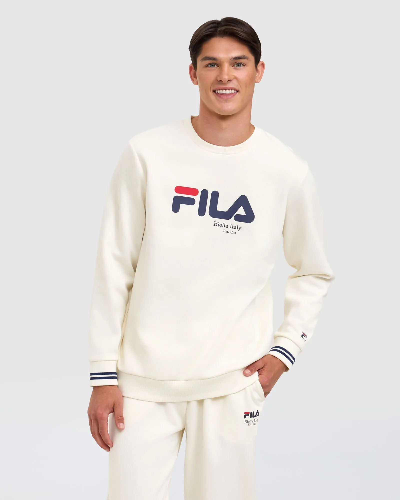 Fila Unisex Florence Coconut Sweatshirt Chill Outfit style test