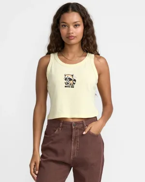 Minimalist Trimmings camouflage color Flow Tank Top - Sunrise
