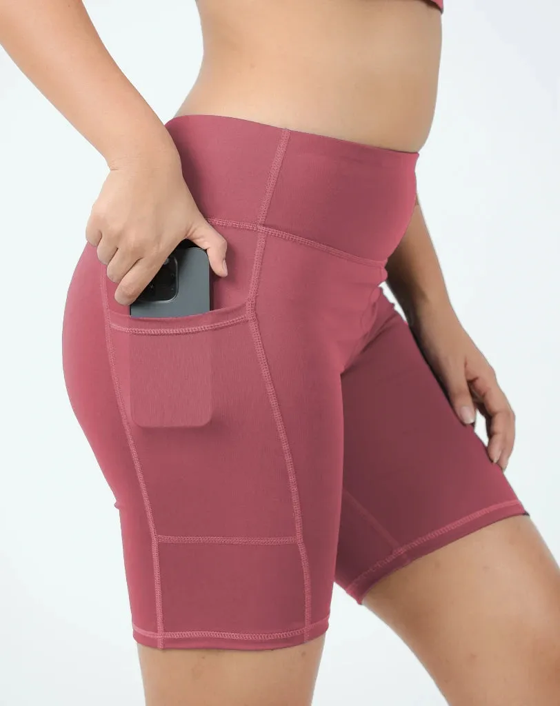 Camera Glow Business Attire SculptFit Elegance Pocket Short