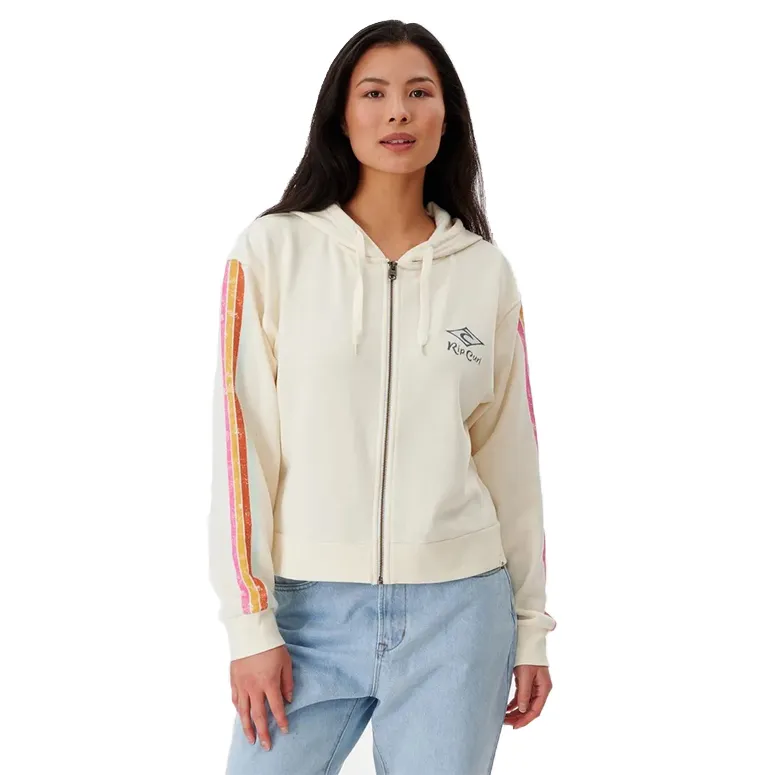 Archive Zip Thru Hoodie appropriate for sunny days