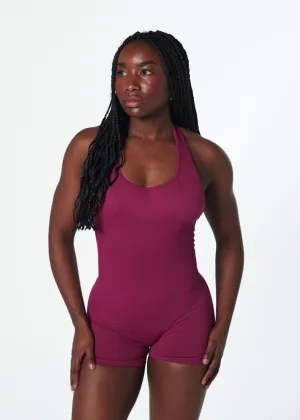 Practical Design Swim Gear SIGNATURE SCRUNCH ONE PIECE - BERRY