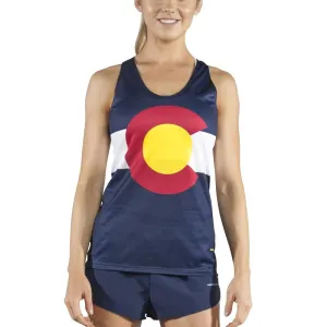 Statement Wear Comfortable Pants Women's Competitor Lite Interval Singlet - Colorado