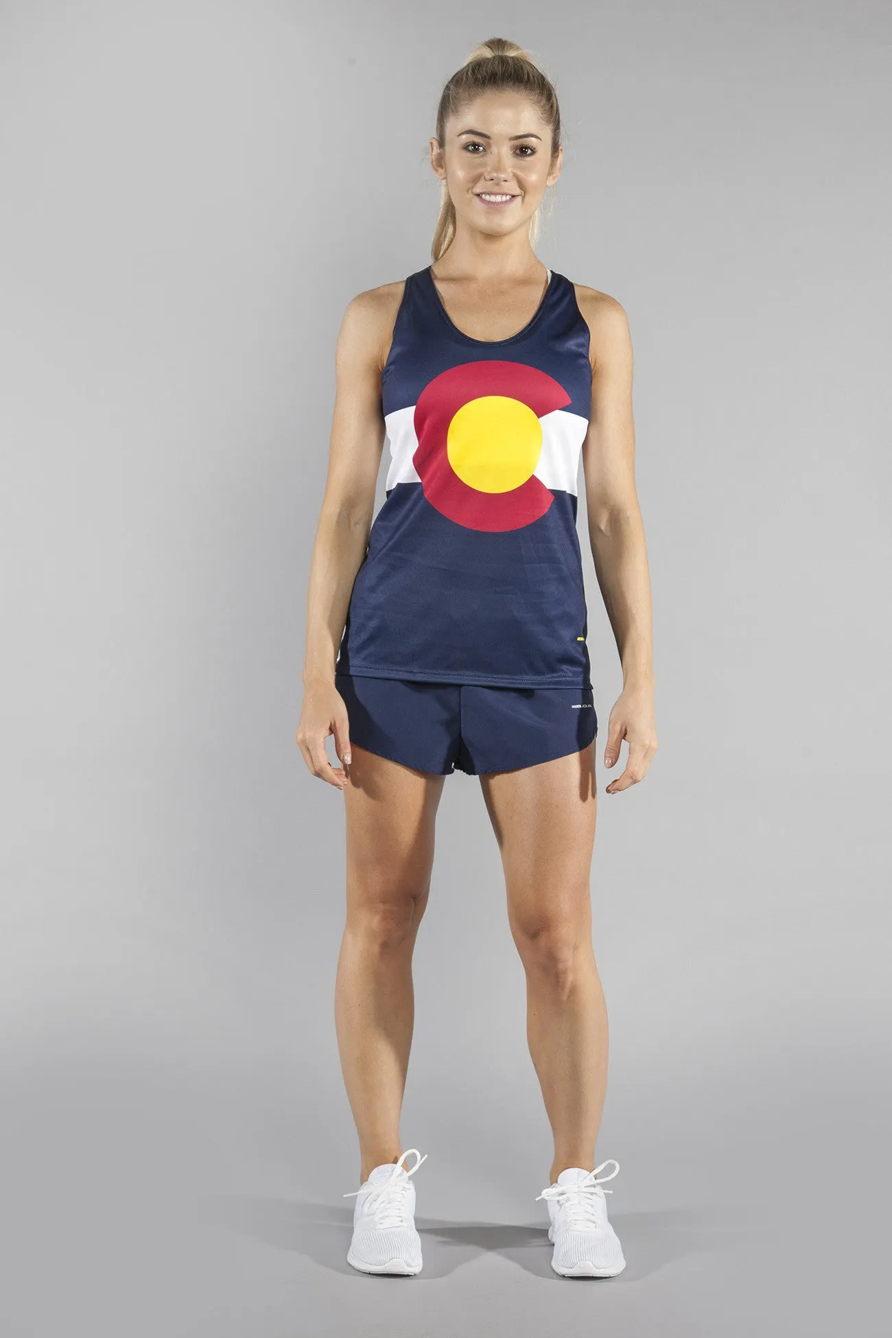 Women's Competitor Lite Interval Singlet - Colorado Flow Core
