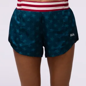 Women's Swift 3" Lined Short - Stars Anti Pilling Fabric Perfect Comfort