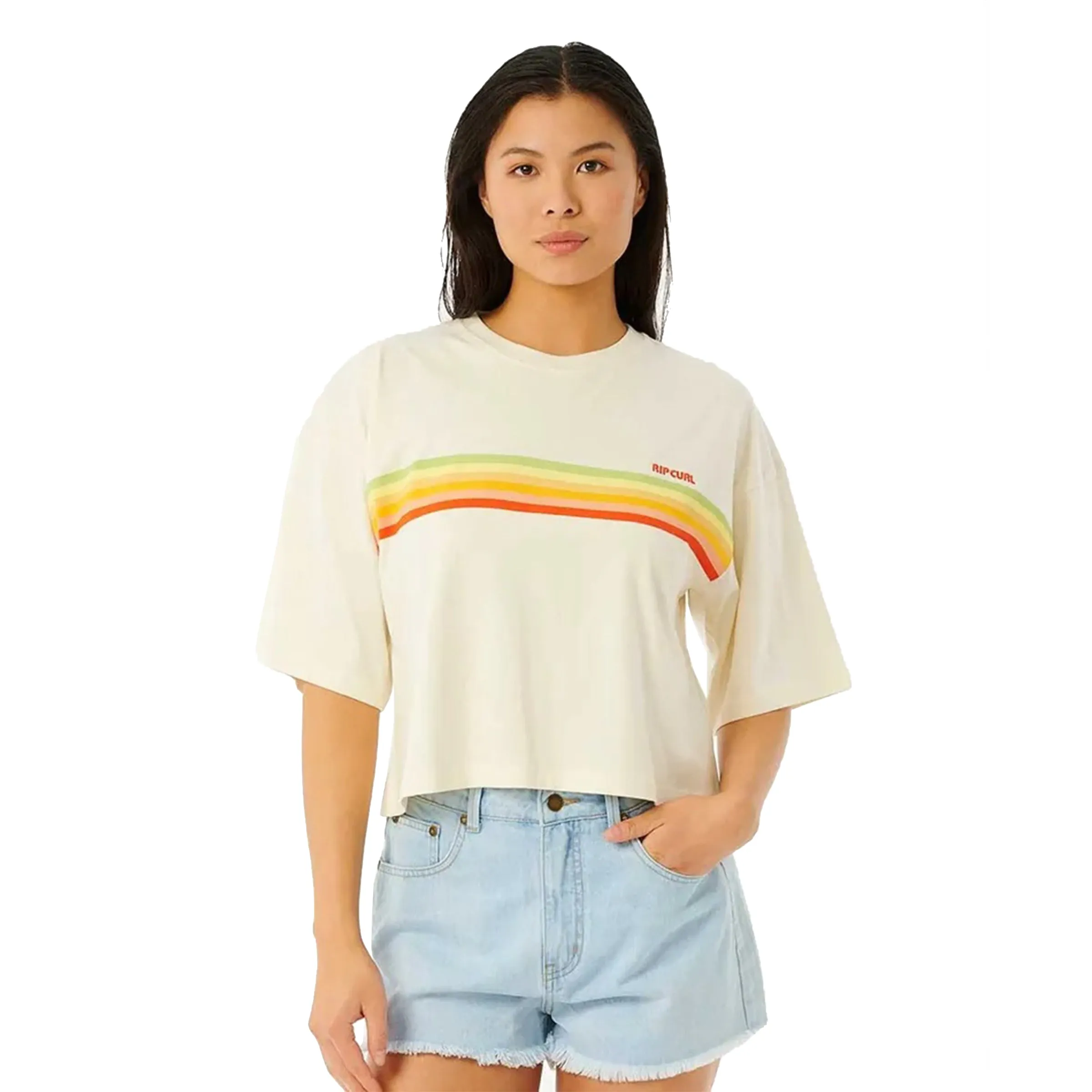 Eventide Heritage Crop Tee Flexible Weave