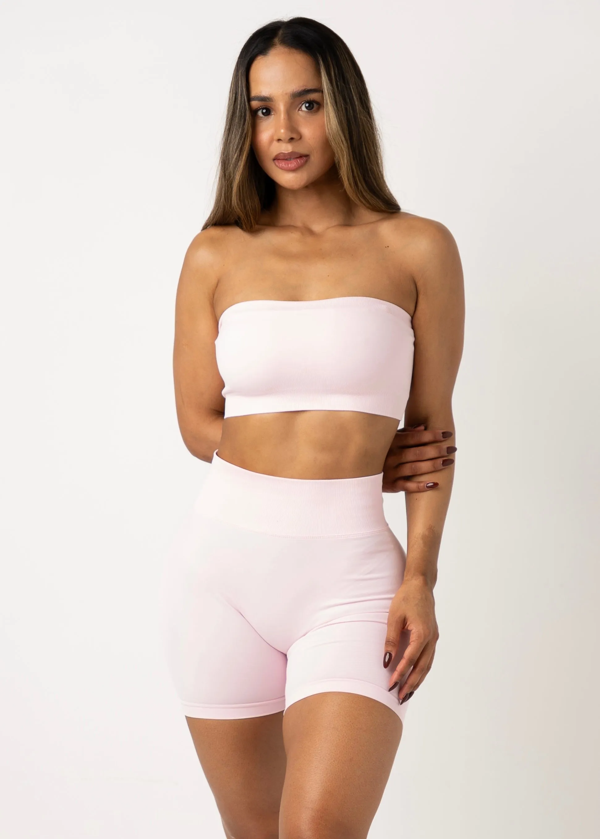 Extra Padding Option MULTIWAY SEAMLESS BANDEAU - GUAVA