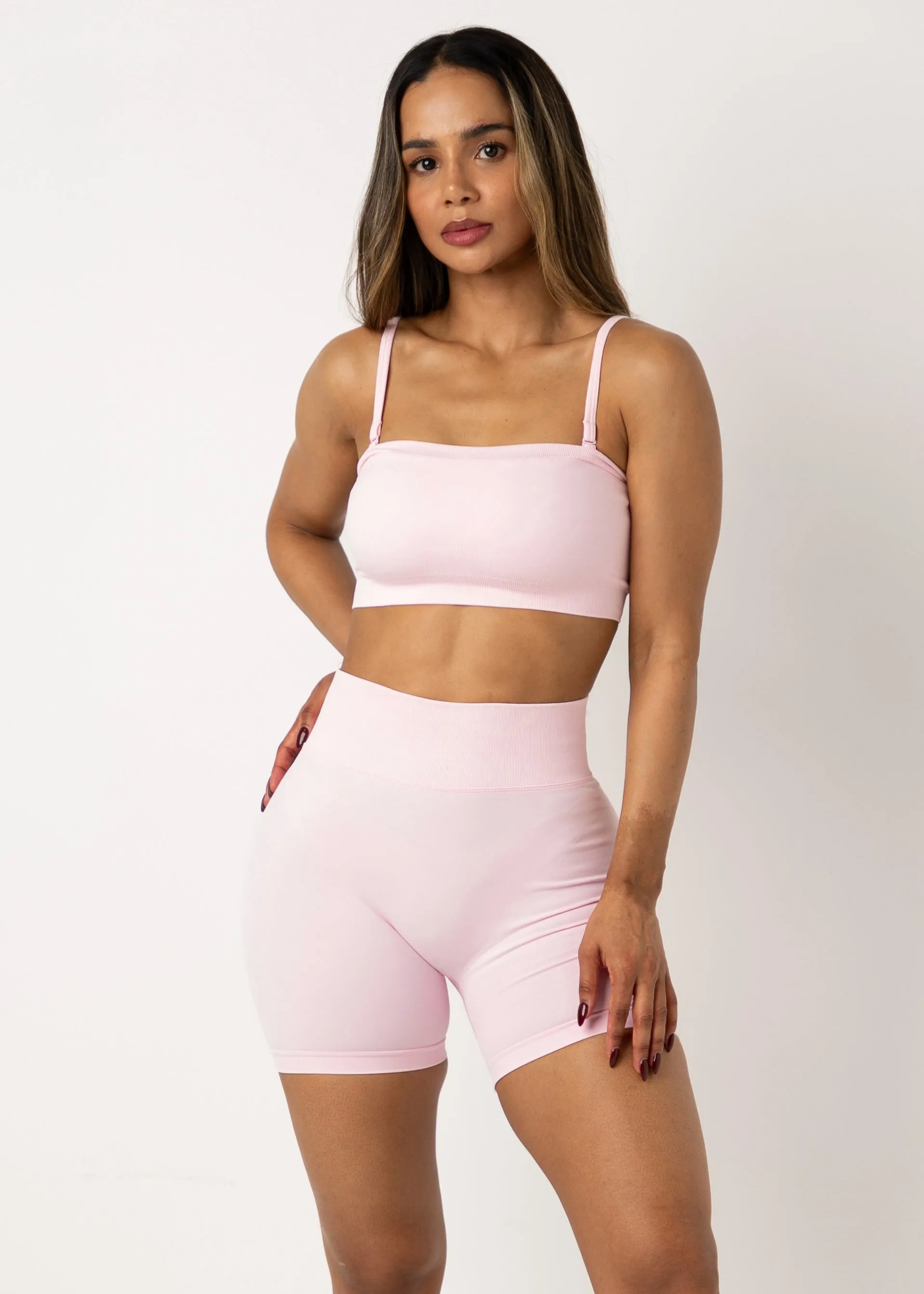 Durable Design Soft Closure MULTIWAY SEAMLESS BANDEAU - GUAVA