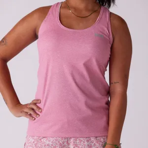 MoistureManagementSystem Women's Vapor Lite Tempo Tank - Heather Fondant